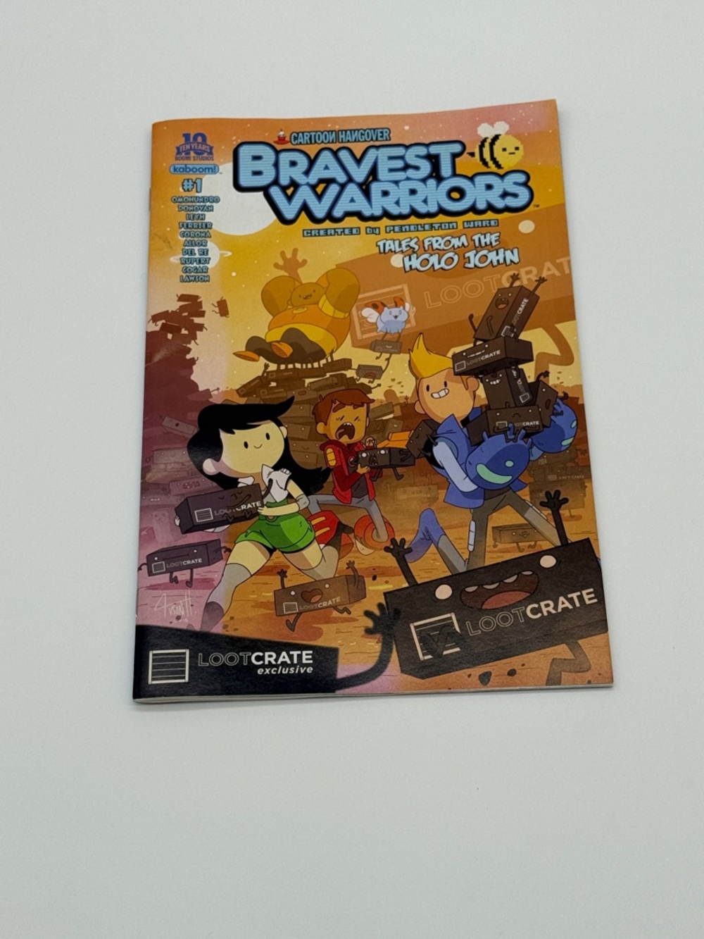 Bravest Warriors - Tales from the Holo John Comic - Loot Crate Exclusive Edition
